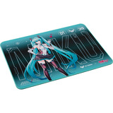 ASUS TUF Gaming P1 Hatsune Miku Edition Alfombrilla de ratón para juegos Turquesa, Almohadilla de ratón para juegos multicolor, Turquesa, Imagen, Tela, Caucho, Base antiderrapante, Alfombrilla de ratón para juegos