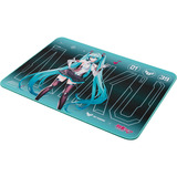 ASUS TUF Gaming P1 Hatsune Miku Edition Alfombrilla de ratón para juegos Turquesa, Almohadilla de ratón para juegos multicolor, Turquesa, Imagen, Tela, Caucho, Base antiderrapante, Alfombrilla de ratón para juegos