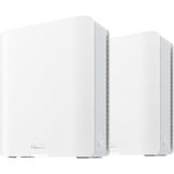 ASUS ZenWiFi BT8 (2-pack) Tribanda (2.4 GHz / 5 GHz / 6 GHz) Wi-Fi 7 (802.11be) Blanco 3 Interno, Router blanco, Blanco, Interno, Sistema de malla, Poder, 548 m², Tribanda (2.4 GHz / 5 GHz / 6 GHz)