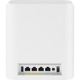 ASUS ZenWiFi BT8 (2-pack) Tribanda (2.4 GHz / 5 GHz / 6 GHz) Wi-Fi 7 (802.11be) Blanco 3 Interno, Router blanco, Blanco, Interno, Sistema de malla, Poder, 548 m², Tribanda (2.4 GHz / 5 GHz / 6 GHz)