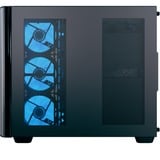 Aerocool P500C Midi Tower Negro, Cajas de torre negro, Midi Tower, PC, Negro, ATX, micro ATX, Mini-ITX, SPCC, Vidrio templado, Juego