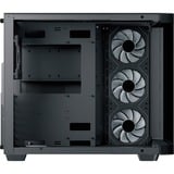 Aerocool P500C Midi Tower Negro, Cajas de torre negro, Midi Tower, PC, Negro, ATX, micro ATX, Mini-ITX, SPCC, Vidrio templado, Juego