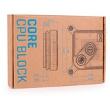 Alphacool Core 1 Aurora Negro, Disipador de CPU negro