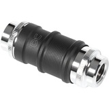 Alphacool ES Schnellverschluss BLH1A PushIn Set IG-IG, Conexión negro (mate)/Cromado