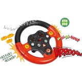 BIG Multi-Sound-Wheel Partes de juguetes, Volante rojo/Negro, Negro, Rojo