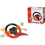 BIG Multi-Sound-Wheel Partes de juguetes, Volante rojo/Negro, Negro, Rojo