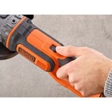 BLACK+DECKER Amoladora angular inalámbrica BCG720N, 18Volt negro/Naranja