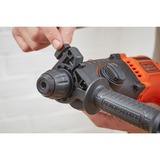 BLACK+DECKER BEHS01K-QS, Martillo perforador negro/Naranja