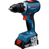 Bosch GSR 18V-65 2100 RPM Llave 1,06 kg Negro, Azul, Taladro/destornillador azul, Taladro de pistola, Llave, Negro, Azul, 2100 RPM, 550 RPM, 2100 RPM