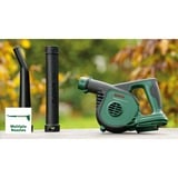 Bosch LeafBlower Ión de litio, Soplador de hojas verde/Negro, Soplador manual, 185 kmh, 245 kmh, Verde, Batería, Ión de litio