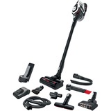 Bosch Serie 8 BSS825ALL aspiradora de pie y escoba eléctrica Sin bolsa Negro, Blanco, Aspirador vertical negro/blanco, Sin bolsa, Negro, Blanco, Secar, Filtrado, Alfombra, Suelo duro, Electrónico