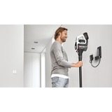 Bosch Serie 8 BSS825ALL aspiradora de pie y escoba eléctrica Sin bolsa Negro, Blanco, Aspirador vertical negro/blanco, Sin bolsa, Negro, Blanco, Secar, Filtrado, Alfombra, Suelo duro, Electrónico