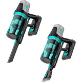 Cecotec Conga Rockstar 1500 Horizon Genesis XL, Aspirador vertical turquesa/Negro