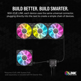 Corsair iCUE LINK RX120 RGB Triple Reacondicionado, Ventilador blanco