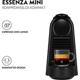 DeLonghi Essenza Mini EN85.B Semi-automática Macchina per caffè a capsule 0,6 L, Cafetera de cápsulas negro, Macchina per caffè a capsule, 0,6 L, Cápsula de café, 1150 W, Negro