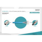 Digitus DK-1623-A-VH-5, Cable azul