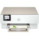 HP ENVY Inspire 7221e Inalámbrico All-in-One Color Impresora, Instant Ink; Impresión de fotografías, Impresora multifuncional gris claro/Celeste, Instant Ink; Impresión de fotografías, Inyección de tinta térmica, Impresión a color, 4800 x 1200 DPI, A4, Impresión directa, Blanco