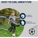 HUDORA Set de 2 porterías de fútbol Pop Up 