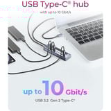 ICY BOX 61171, Hub USB antracita