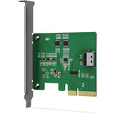 Icy Dock MB408A5 "EXLink" MCIO 4i (SFF-TA-1016) a adaptador PCIe 5.0 x4, Tarjeta de interfaz 