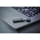 Intenso Alu Line unidad flash USB 64 GB USB tipo A 2.0 Antracita, Lápiz USB antracita, 64 GB, USB tipo A, 2.0, 28 MB/s, Tapa, Antracita