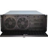 Inter-Tech IPC 4U-4129L Estante Metálico, Plata, Servidor de vivienda negro, Estante, Servidor, Metálico, Plata, ATX, EATX, micro ATX, Acero, 4U