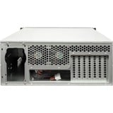 Inter-Tech IPC 4U-4129L Estante Metálico, Plata, Servidor de vivienda negro, Estante, Servidor, Metálico, Plata, ATX, EATX, micro ATX, Acero, 4U