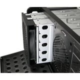 Inter-Tech IPC 4U-4129L Estante Metálico, Plata, Servidor de vivienda negro, Estante, Servidor, Metálico, Plata, ATX, EATX, micro ATX, Acero, 4U