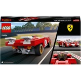 LEGO Speed Champions 76906 Speed Champion 1970 Ferrari 512 M, Coche de carreras de juguete, Juegos de construcción Coche de carreras de juguete, Juego de construcción, 8 año(s), Plástico, 291 pieza(s), 320 g