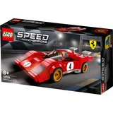 LEGO Speed Champions 76906 Speed Champion 1970 Ferrari 512 M, Coche de carreras de juguete, Juegos de construcción Coche de carreras de juguete, Juego de construcción, 8 año(s), Plástico, 291 pieza(s), 320 g