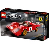 LEGO Speed Champions 76906 Speed Champion 1970 Ferrari 512 M, Coche de carreras de juguete, Juegos de construcción Coche de carreras de juguete, Juego de construcción, 8 año(s), Plástico, 291 pieza(s), 320 g