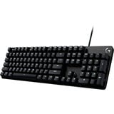 Logitech G413 SE, Teclado para gaming negro