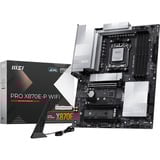 MSI PRO X870E-P WIFI placa base AMD X870E Zócalo AM5 ATX negro, AMD, Zócalo AM5, AMD Ryzen 7000 Series, AMD Ryzen 8000 Series, AMD Ryzen 9000 Series, Zócalo AM5, DDR5-SDRAM, 256 GB