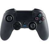 Nacon Asymmetric Wireless Negro Bluetooth/USB Gamepad Analógico/Digital PC, PlayStation 4 negro, Gamepad, PC, PlayStation 4, Botón Opciones, Botón Compartir, Analógico/Digital, Inalámbrico y alámbrico, Bluetooth/USB