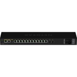 Netgear M4250-12M2XF Gestionado L2/L3 2.5G Ethernet 1U Negro, Interruptor/Conmutador Gestionado, L2/L3, 2.5G Ethernet, Bidireccional completo (Full duplex), Montaje en rack, 1U