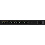 Netgear M4250-12M2XF Gestionado L2/L3 2.5G Ethernet 1U Negro, Interruptor/Conmutador Gestionado, L2/L3, 2.5G Ethernet, Bidireccional completo (Full duplex), Montaje en rack, 1U