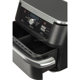Ninja Foodi FlexDrawer Freidora de aire AF500EU, Freidora de aire caliente negro/Acero fino