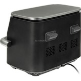 Ninja Foodi FlexDrawer Freidora de aire AF500EU, Freidora de aire caliente negro/Acero fino