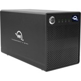 OWC ThunderBay 4 mini Carcasa de disco duro/SSD Negro 2.5", Caja de unidades negro, Carcasa de disco duro/SSD, 2.5", SATA, Serial ATA II, Serial ATA III, 40 Gbit/s, Conexión USB, Negro