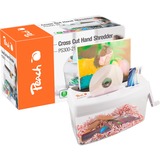 Peach PS300-21 triturador de papel Corte cruzado 21,6 cm Transparente, Blanco, Destructora de documentos Corte cruzado, 21,6 cm, 3.5 x 40 mm, 4 L, 15 hojas, 1 hojas