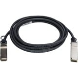 QNAP CAB-NIC40G30M-QSFP Cable de fibra óptica e InfiniBand 3 m QSFP+ Negro negro, 3 m, QSFP+, QSFP+, Macho/Macho
