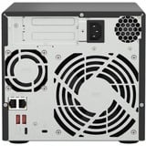 QNAP TS-473A NAS Torre Ryzen Embedded V1500B 8 GB DDR4 0 TB QNAP Turbo System Negro negro, NAS, Torre, Ryzen Embedded, V1500B, 8 GB, DDR4