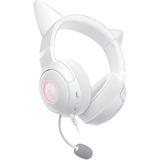 Razer Kraken Kitty V2, Auriculares para gaming blanco
