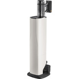 Roborock H60 Hub Ultra, Aspirador vertical blanco