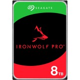 Seagate IronWolf Pro ST8000NT001 disco duro interno 8 TB 7200 RPM 256 MB 3.5" Serial ATA III, Unidad de disco duro 8 TB, 7200 RPM, 256 MB, 3.5", Serial ATA III