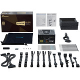 Seasonic Prime GX-650 unidad de fuente de alimentación 650 W 20+4 pin ATX ATX Negro, Fuente de alimentación de PC negro, 650 W, 100 - 240 V, 50/60 Hz, 9 - 4.5 A, 100 W, 648 W