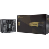 Seasonic Prime GX-650 unidad de fuente de alimentación 650 W 20+4 pin ATX ATX Negro, Fuente de alimentación de PC negro, 650 W, 100 - 240 V, 50/60 Hz, 9 - 4.5 A, 100 W, 648 W