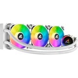 Sharkoon S90 RGB White AIO 360mm, Refrigeración por agua blanco