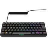 Sharkoon SKILLER SGK50 S4 Gen2, Teclado para gaming negro