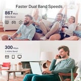 TP-Link RE335 Repetidor de red 867 Mbit/s Blanco Repetidor de red, 867 Mbit/s, Wifi, Ethernet, Blanco